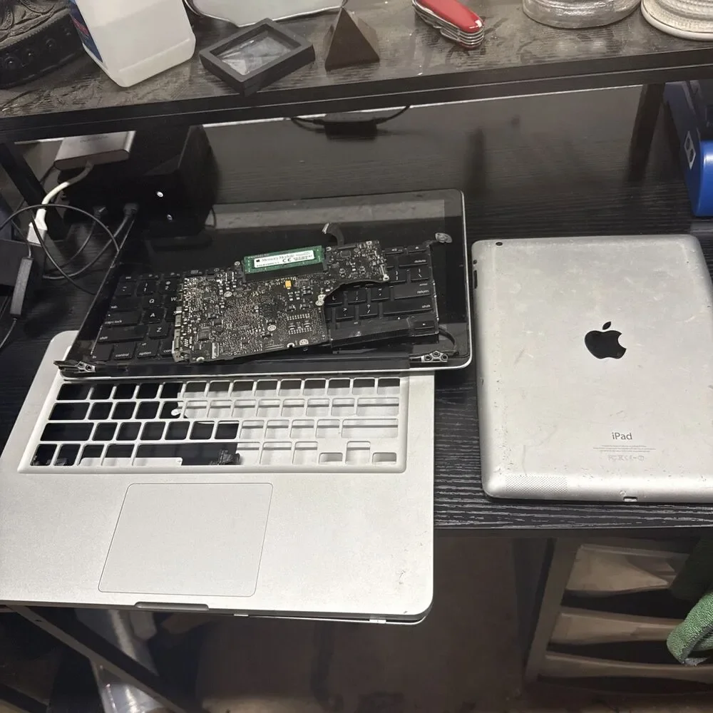 Apple MacBook Pro & iPad Parts Lot Logic Board Display A1458 For Repair AS-IS